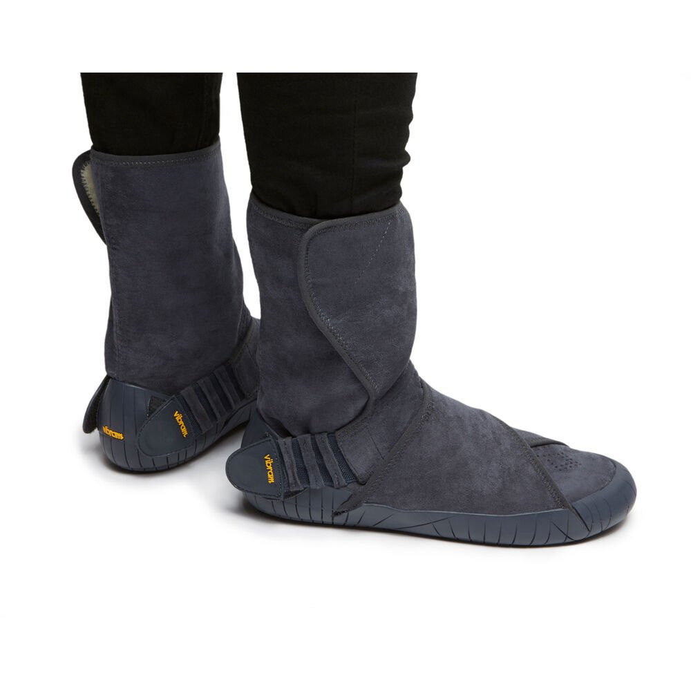 Botas Mujer Grises - Furoshiki Eastern Traveler Mid - GVYRWN-820